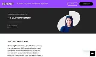Preview of the The Giving Movement Case Study