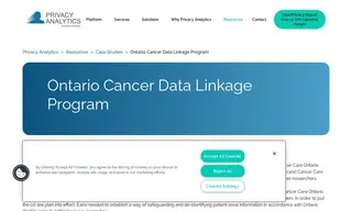 Preview of the Ontario Institute for Cancer Research Case Study