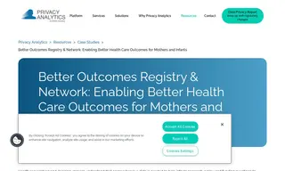 Preview of the Better Outcomes Registry & Network Case Study