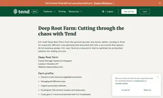 Preview of the Deep Root Farm Case Study