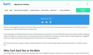 Preview of the Golden State Restaurant Group Case Study
