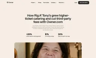 Preview of the Rig A’ Tony’s Italian Takeout Case Study