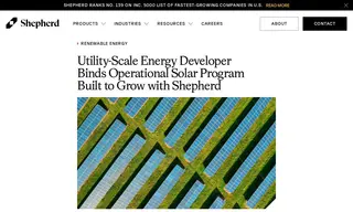 Preview of the Utility-Scale Energy Developer Case Study
