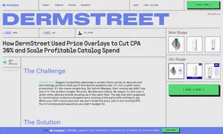 Preview of the DermStreet Case Study