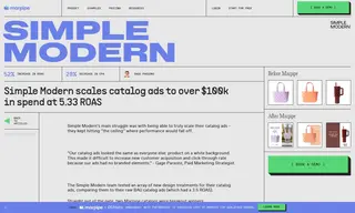 Preview of the Simple Modern Case Study