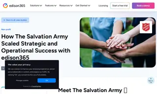 Preview of the The Salvation Army (USA Eastern Territory) Case Study