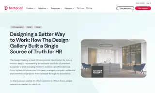 Preview of the The Design Gallery Case Study