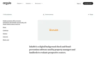 Preview of the Inhabit Case Study