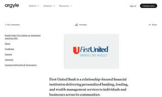 Preview of the First United Bank Case Study
