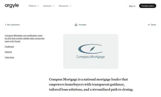 Preview of the Compass Mortgage Case Study