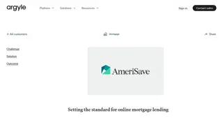 Preview of the AmeriSave Mortgage Corporation Case Study