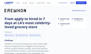 Preview of the Erewhon Case Study