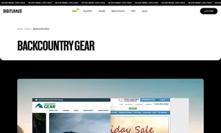 Preview of the BackCountry Gear Case Study