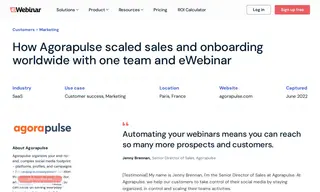 Preview of the Agorapulse Case Study