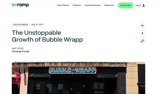 Preview of the Bubble Wrapp Case Study