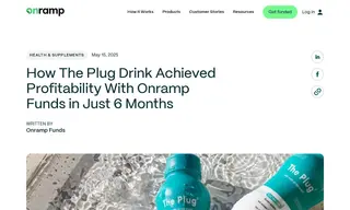 Preview of the The Plug Drink Case Study