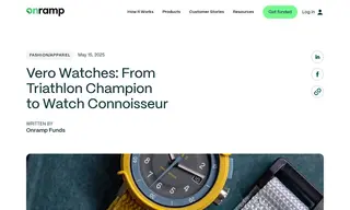 Preview of the Vero Watches Case Study