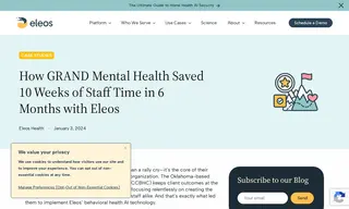 Preview of the GRAND Mental Health Case Study