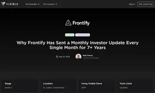 Preview of the Frontify Case Study