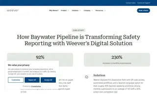 Preview of the Baywater Pipeline Case Study