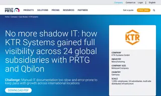 Preview of the KTR Systems GmbH Case Study