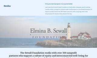 Preview of the The Elmina B. Sewall Foundation Case Study