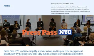 Preview of the Press Pass NYC Case Study