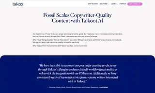 Preview of the Fossil Group Case Study