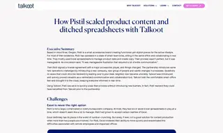 Preview of the Pistil Case Study