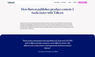 Preview of the Burton Case Study
