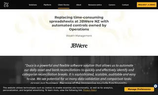 Preview of the JBWere NZ Case Study