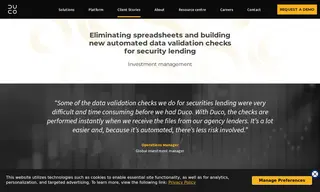 Preview of the Global Investment Manager Case Study