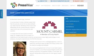 Preview of the Mount Carmel Health System Case Study