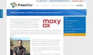 Preview of the Moxy Ox Case Study