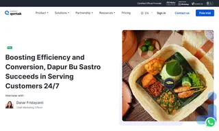 Preview of the Dapur Bu Sastro Case Study