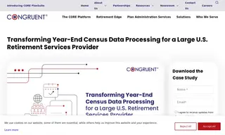 Preview of the Large U.S. Retirement Services Provider Case Study