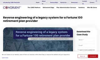 Preview of the Fortune 100 Retirement Plan Provider Case Study