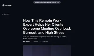 Preview of the Happywork Studio Case Study