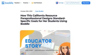 Preview of the California Resource Teacher (Katie Warda) Case Study