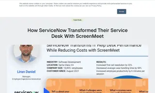 Preview of the ServiceNow Case Study