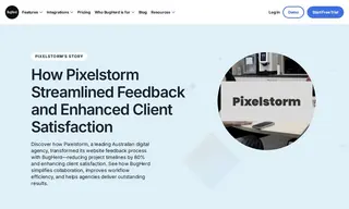 Preview of the Pixelstorm Case Study