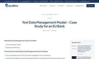 Preview of the EU Bank Case Study