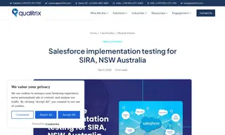 Preview of the SIRA Case Study