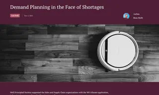 Preview of the Mid-size Household Goods Company Case Study