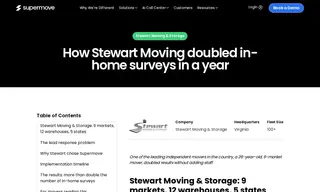 Preview of the Stewart Moving & Storage Case Study