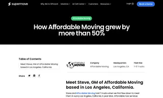 Preview of the Affordable Moving Case Study