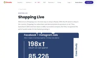 Preview of the Shopping Live Case Study