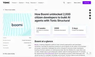 Preview of the Boomi Case Study