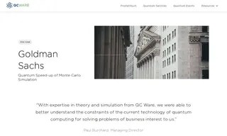 Preview of the Goldman Sachs Case Study