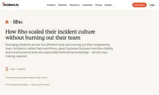 Preview of the RHO Case Study